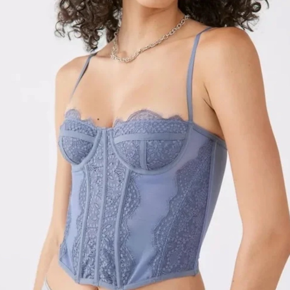Urban Outfitters Out From Under Modern Love Corset (L)